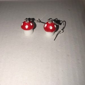 BRAND NEW MUSHROOM EARRINGS